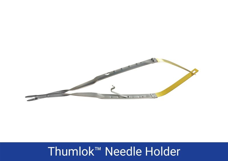 Thumlok needle holder